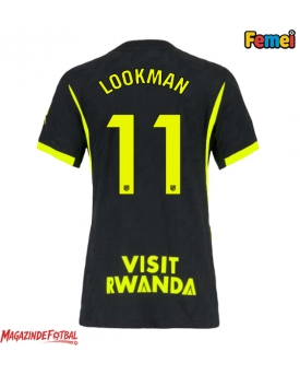 Atletico Madrid Ademola Lookman #11 Tricou Fotbal Replică 2026-27 Femei Deplasare Atletico Madrid Ademola Lookman #11 Tricou Fotbal Replică 2026-27 Femei Deplasare